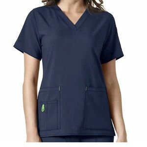 WOMEN'S Carhartt FORCE CROSS-FLEX V-NECK SCRUB TOP 3x #3